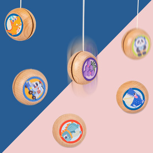 Jouet éducatif en bois en forme d'animal de dessin animé pour enfants de 3 à 6 ans, avec corde à tirer, jouet classique nostalgique - Product Image 2