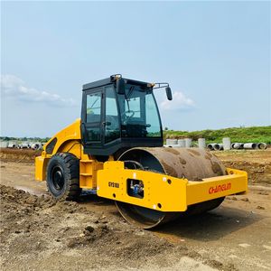 Compactadora de Rodillo Simple de 1.5, 8 y 12 Toneladas, Marca Changlin Sinomach, Confiable para Diversos Proyectos - Product Image 1