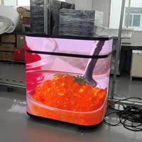 Pantalla LED Curva para Mesa de DJ en Discotecas, P1.86 P2.5 GOB, Pantalla LED para Mostrador de Recepción, OEM ODM, Personalizable para Clubes, Bares, Escenarios y Promociones
