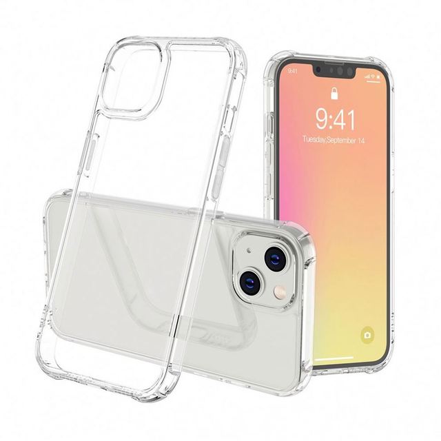 Ultra Clear Soft Transparent UV Printable Shockproof Case Blank TPU Phone Case for iPhone 14 Pro Max Samsung S23 Huawei OPPO