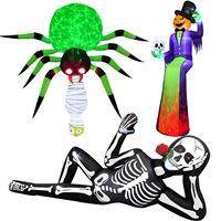 Nouvelle Sculpture Gonflable Artistique en PET pour Halloween, Décoration Extérieure pour Cour et Magasin, Accessoires de Présentation en Gros