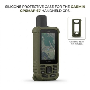 Étui de protection antichoc en silicone souple écologique personnalisable pour <span class=keywords><strong>GPS</strong></span> portable <span class=keywords><strong>Garmin</strong></span> GPSMAP 67 – Idéal pour l'extérieur - Product Image 3