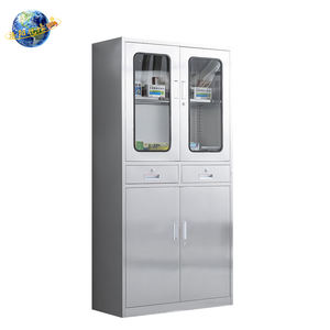 304 ארון מכשיר רפואי נירוסטה לאחסון סטרילי בית ספר שיניים סדנת בית ספר מרפאת או שימוש במחסן - Product Image 1