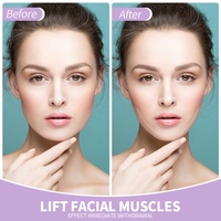 Patch de Maquillage Anti-Âge Instantané OEM en Gros pour le Lifting du Visage, Outil de Beauté Raffermissant et Amincissant la Peau, Anti-Rides