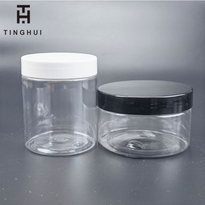 High Quality 50ml-1000ml Clear Plastic PET Storage Dry <b>Food</b> Pots Cosmetic Containers Plastic <b>Jars</b> with Lids - Product Image 6