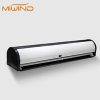 Ventilateur rideau d'air mural haute efficacité 60Hz avec moteur et unité, dimensions 90cm/110cm, longue durée de vie