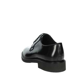 Chaussures habillées à lacets pour homme Hermann Scott, noires, 621 MICRO CLIPPER - Product Image 2
