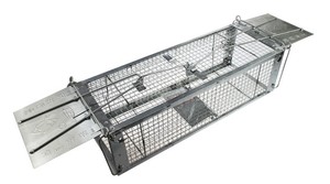 Heavy Duty Double Entry Rat <b>Trap</b> Cage <b>Humane</b> Rodent Catching Cage Reusable <b>Mouse</b> Control Equipment For Home Garden Farm - Product Image 4
