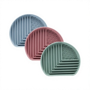 New Arrival Silicone Slow <b>Feeder</b> Lick Mat for Dogs & <b>Cats</b> | Peanut Butter Puzzle Feeding Pad & Boredom Buster - Product Image 2