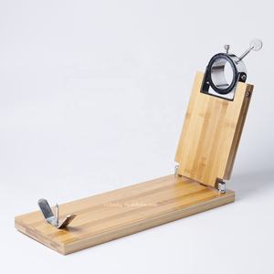 Soporte giratorio Amon, soporte de bambú para jamón - Product Image 1