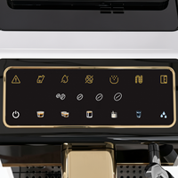 Cafetera Espresso Eléctrica Doméstica de 20 Bares, Totalmente Automática, Operación con un Solo Toque, Múltiples Modos de Preparación, Estable
