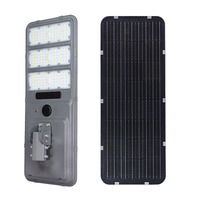 Farola Solar LED CHZ con Sensor de Radar, Iluminación Automática del Anochecer al Amanecer