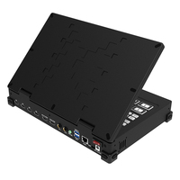 Estación de transmisión de radio y tv de 6 canales, conmutador de vídeo hdmi hd, programa de dirección, tablero de distribución de vídeo