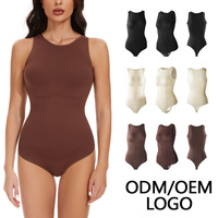 Shapewear amincissant sans couture, effet ventre plat, taille haute, couleur unie, best-seller transfrontalier Europe-Amérique