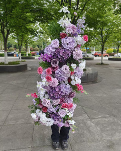 Nuova Tendenza 2026: <span class=keywords><strong>Fiori</strong></span> Artificiali per Arco Verde, Stile Rustico, Decorazioni Floreali per Tavoli da Matrimonio, Composizioni Floreali Alte per Corridoi - Product Image 6