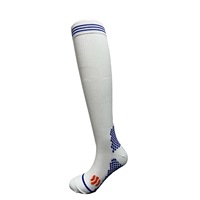 Chaussettes de compression 3D mi-hautes en nylon polyamide, séchage rapide, antidérapantes, respirantes, sans coutures, pour la course à pied, l'entraînement et le sport