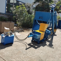 Petite presse à huile de palme, ligne de production complète d'huile de palme pour le traitement de fruits de palme à petite échelle, état neuf