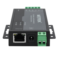 Servidor de Dispositivos Seriales UOTEK 10/100M TCP/IP Modbus RS-485 con Protección ESD de 4KV, Clasificación IP30, DC 5-12V, MCP VCOM UT-6801BMT