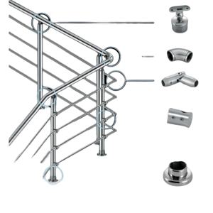 Трубы горизонтальные, из нержавеющей стали - Product Image 1