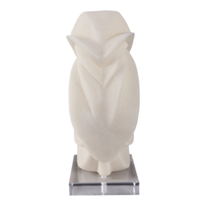 Scultura astratta in resina a spirale su base acrilica per decorazione domestica, mensola o statua decorativa da tavolino - Product Image 3