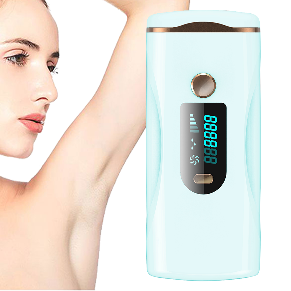 Портативный электрический эпилятор для удаления волос на коже с 9 уровнями регулировки, приборы для женского лазерного удаления волос Ipl