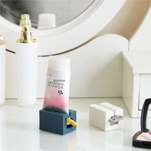Modern Manual Plastic Waterproof Tube Squeezer Dispenser <b>Toothpaste</b> Storage Rack <b>Holder</b> Hotels Home Bathroom Items - Product Image 4