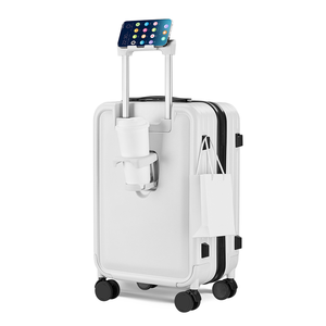 <span class=keywords><strong>Valigia</strong></span> Unisex da 20 pollici con cerniera da 20 pollici per bagagli da viaggio alla moda borse da viaggio per affari Trolley valigie - Product Image 6