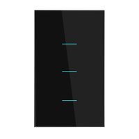 Interrupteur intelligent sans fil Tuya Zigbee APP 2025, norme américaine, interrupteur lumineux contrôlé par l'application Tuya, sans fil neutre