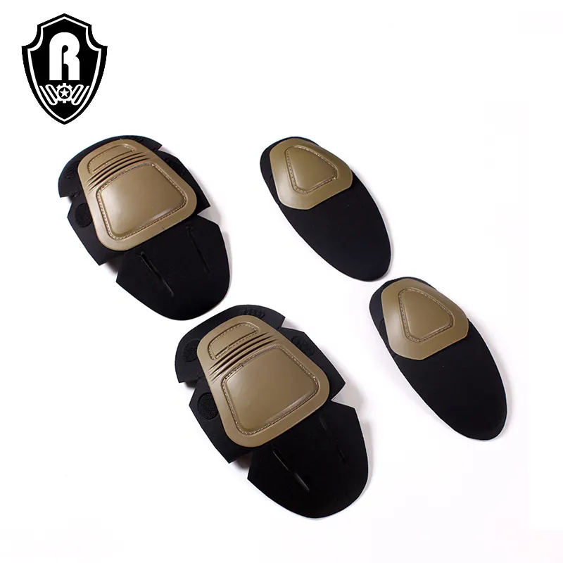 Tactical Professional Combat Tactical Knee And Elbow Pads Suit Hunting Skating Safety Gear 4pcs