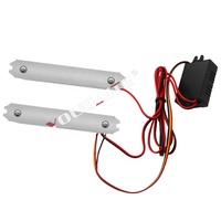 4 LED 1 bis 2 zweifarbige Blitzlichter für Not fahrzeuge Auto blitz 12V 12W Warnleuchten für Kühlergrill deck