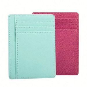Hot Sales Men Women Any Color Leather Id Business <b>Passport</b> Vaccine Card Holder Credit <b>Wallet</b> - Product Image 4