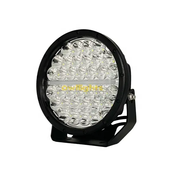 2024 New 9Inch 170W Round Offroad LED Work Light for SUV Tractor Truck Auto Off road Spot Driving Lamp with DRL