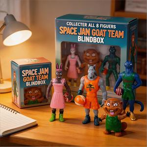 Figura de Acción GOAT Peak, Estatua Coleccionable de PVC, Temática de Anime y Películas, Decoración de Escritorio, Caja Misteriosa Sorpresa - Product Image 4