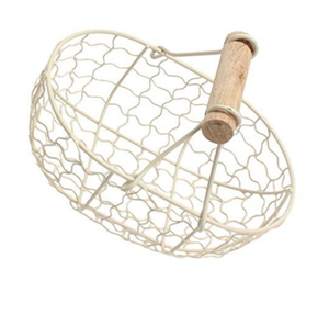 Fournisseur en gros Porte-oeufs en fil de fer Panier de stockage d'oeufs en fil métallique de grande taille pour la maison, l'hôtel et la cuisine - Product Image 6