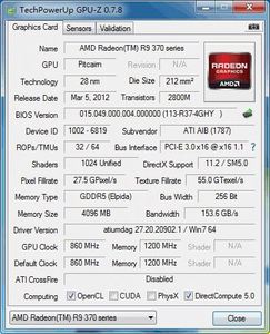 ลดราคาพิเศษ! การ์ดจอแยก R9 370 <span class=keywords><strong>4GB</strong></span> <span class=keywords><strong>Ddr5</strong></span> 256bit สำหรับเล่นเกมส์  พร้อมส่ง ขายส่ง - Product Image 3