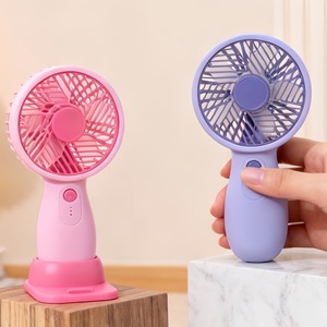 LingPan Desktop <b>Fan</b> With <b>Stand</b> 3 Speed Rechargeable Battery Operated Portable <b>Fan</b> For Home Office Use - Product Image 4
