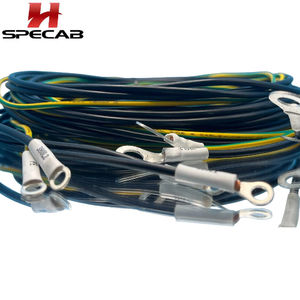 Cavo di Messa a <span class=keywords><strong>Terra</strong></span> in Rame BVR Bicolore Giallo-Verde per Fotovoltaico, Cavo Giallo Piccolo 6AWG, Cavo di Collegamento 2.5/4 mm² - Product Image 2