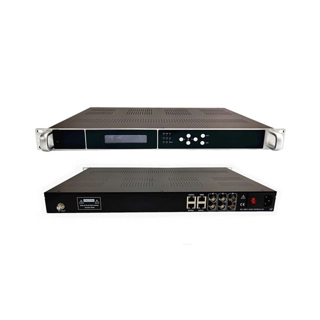 GreenGo 4/8/16/ 32 Ways IP QAM Modulator Out RF DVB-T DVB-C ISBT-t ATSC Encoder Modulator