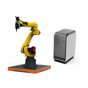 3D Fiber lazer kesme Robot / CNC Robot kesim makinesi için Metal
