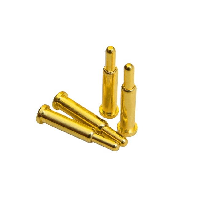 professional factory supply SMT gold plated pogo pin for headset antenna spring needle