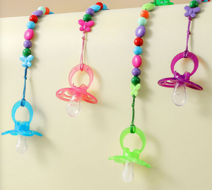 <span class=keywords><strong>Sucette</strong></span> en silicone de qualité alimentaire pour bébé, essentielle pour l'<span class=keywords><strong>allaitement</strong></span>, avec chaîne de <span class=keywords><strong>sucette</strong></span> et emballage sous blister - Product Image 6