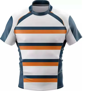 Camiseta de Rugby Estilo Clásico 2026 con Tela Resistente y Diseño Atlético Moderno, Perfecta para Entrenamiento Deportivo - Product Image 1