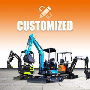 Miễn phí vận chuyển EPA máy xúc 1 2 3ton động cơ máy xúc bánh xích Digger trang trại sử dụng Mini Bagger 1 tấn Mini Máy xúc để bán - Product Image 5