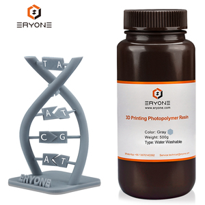 Eritone stampa 3D <span class=keywords><strong>resina</strong></span> lavabile con acqua grigia 405nm <span class=keywords><strong>resina</strong></span> stampa 3d <span class=keywords><strong>resina</strong></span> colabile per stampante 3d - Product Image 1