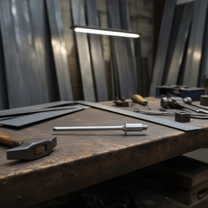 Rivets en aluminium 6x10mm, attaches aveugles pour l'assemblage des métaux x100 - Product Image 3