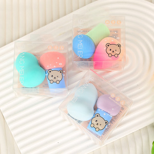 ฟองน้ำแต่งหน้าโมเฮย์รูปทรงหยดน้ำ สีผสมธรรมชาติ สำหรับเกลี่ยรองพื้นและลงรองพื้น - Product Image 1