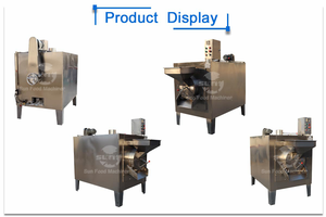 Automatic Gas Macadamia Peanut Almond <strong>Roaster</strong> Sunflower Seeds Sesame <strong>Chestnut</strong> Roasting Machine Barley Small Nut Grain <strong>Roaster</strong> - Product Image 6
