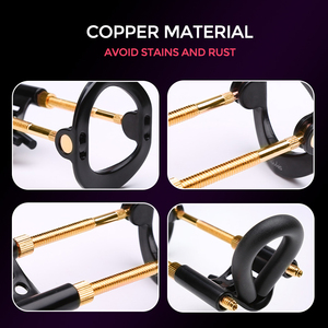 Penis vergrößerung Stretch Clamp Extender Penis Stretching Exerciser Penis Traktion gerät für Männer Dick Growth Portable Sport - Product Image 5