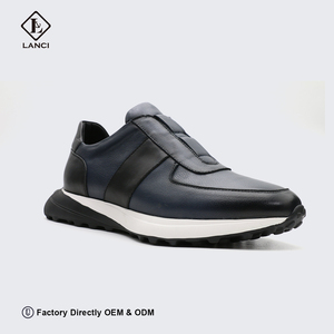 LANCI Custom <strong>Shoes</strong> Manufacturers with logo New Fashion <strong>Shoes</strong> for Men Genuine Leather Luxury Sneakers Designer - Product Image 1