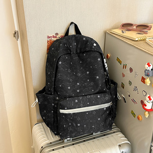 2026 new creative niche star print minimalist fashionable durable wear-resistant versatile large capacity <b>backpack</b> - Product Image 4